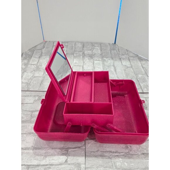 On-The-Go Girl Shooting Star Cosmetic Organizer‎ Makeup Accessory Case NWT - Picture 5 of 12